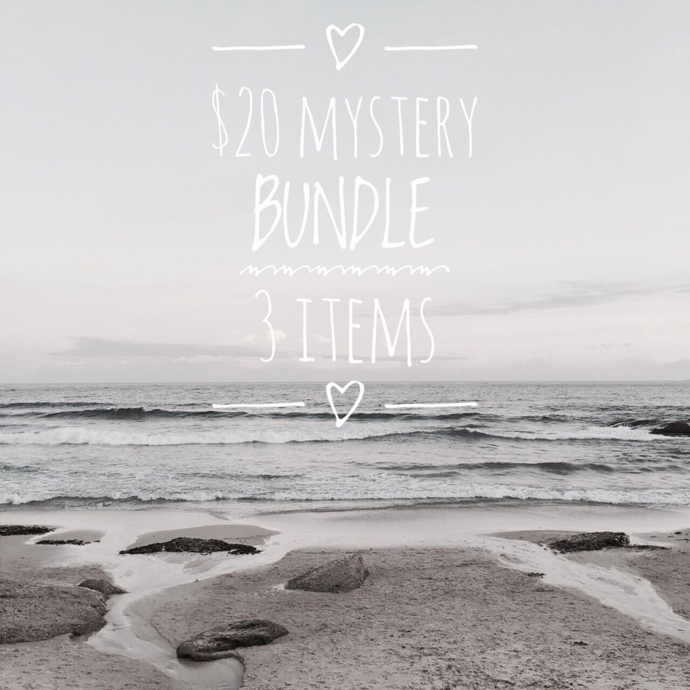 $20 MYSTERY BUNDLE - 3 ITEMS
